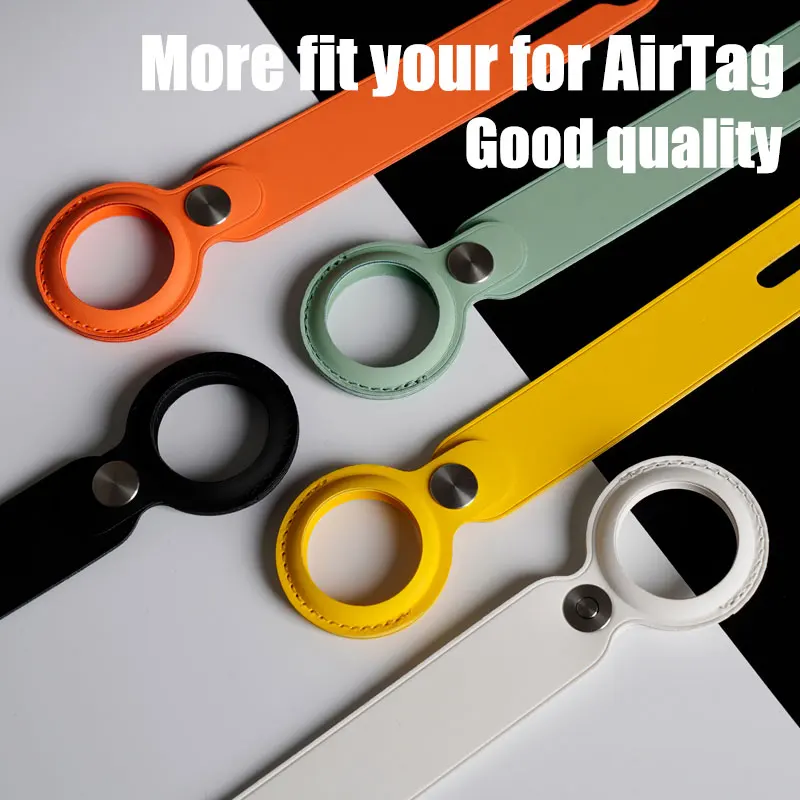 Leather Loop for Apple Airtags Case Protective Cover Bumper Shell Tracker Accessories Anti-scratch Air tag Keychain case
Leather Loop for Apple Airtags Case Protective Cover Bumper Shell Tracker Accessories Anti-scratch Air tag Keychain case