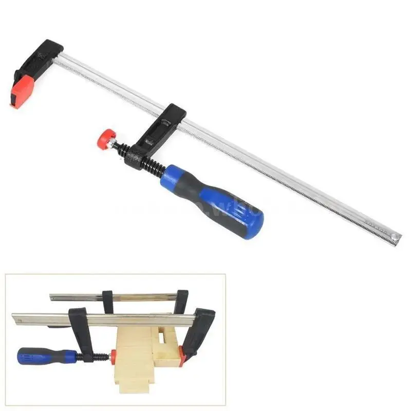 1PC Steel Heavy Duty F-Clamp with Non-Slip Handle Woodworking G-Clamp Tools
1PC Steel Heavy Duty F-Clamp with Non-Slip Handle Woodworking G-Clamp Tools