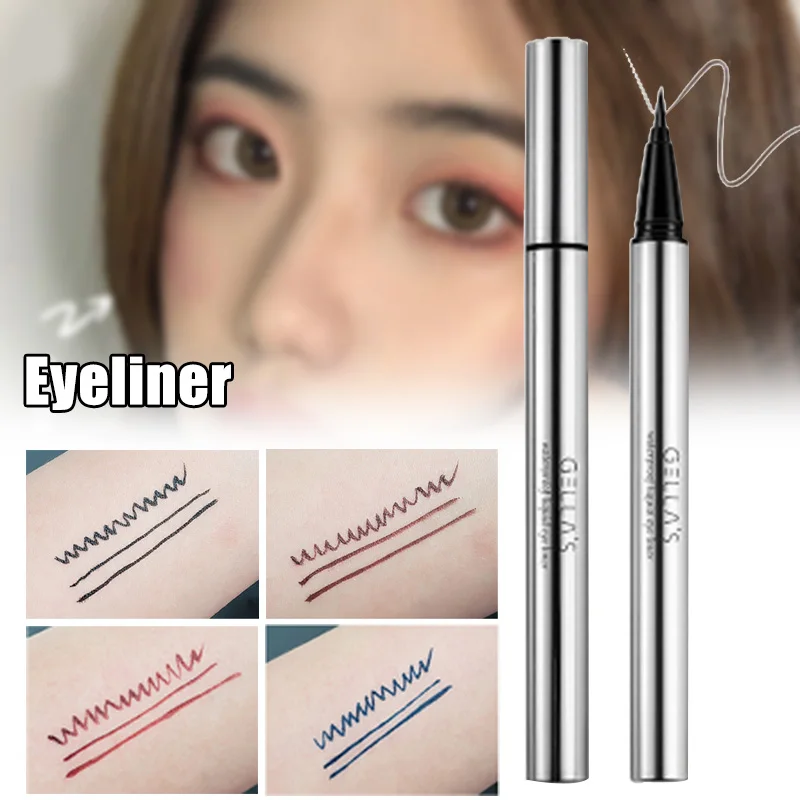 Makeup Long Lasting Eye Liner Pencil Waterproof Eyeliner Smudge-Proof Cosmetic Beauty Makeup Liquid Pen MPwell 
Makeup Long Lasting Eye Liner Pencil Waterproof Eyeliner Smudge-Proof Cosmetic Beauty Makeup Liquid Pen MPwell
