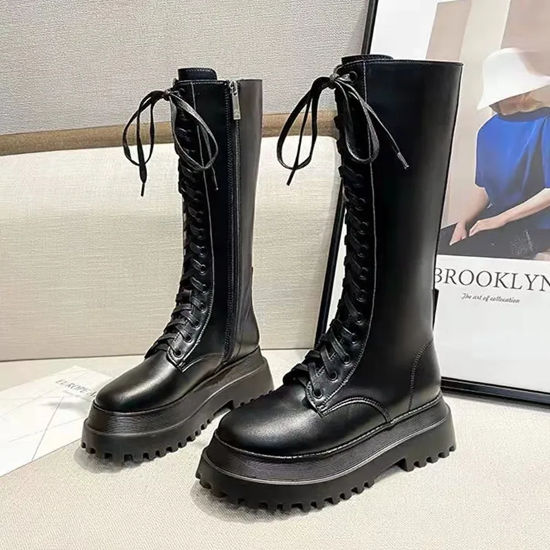 Hot Star Models Women's Boots Punk Platform Shoes Fashion Sexy Women's High Boots Knee-high Pu Boot High Heels Women Shoes 2021
Hot Star Models Women's Boots Punk Platform Shoes Fashion Sexy Women's High Boots Knee-high Pu Boot High Heels Women Shoes 2021
