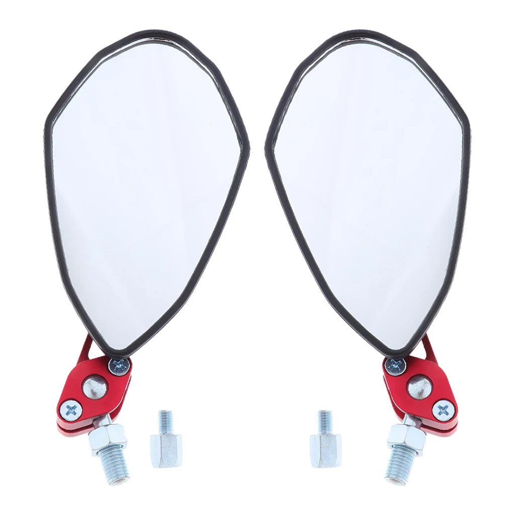 2pcs Universal 7/8 inch Motorcycle Handlebar Rear View Mirror Bike Mirrors, 13cm x 7.8cm
2pcs Universal 7/8 inch Motorcycle Handlebar Rear View Mirror Bike Mirrors, 13cm x 7.8cm