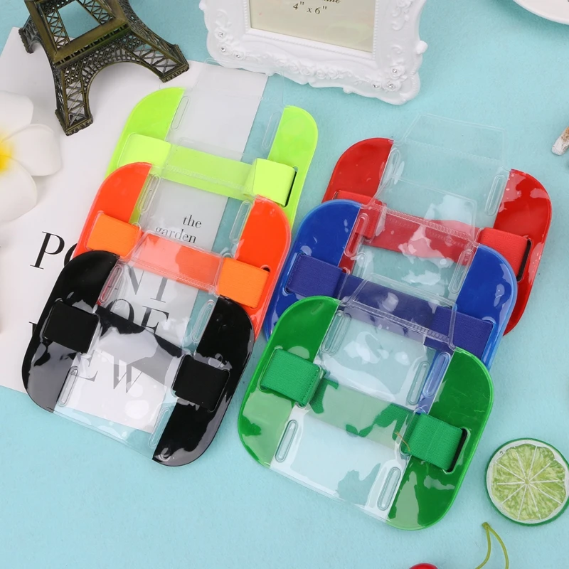 Elastic Arm Band ID Badge Holder Photo Armband Credit Card Case Transparent Visibility Arm Band Badge Holder PVC Card Supplies
Elastic Arm Band ID Badge Holder Photo Armband Credit Card Case Transparent Visibility Arm Band Badge Holder PVC Card Supplies