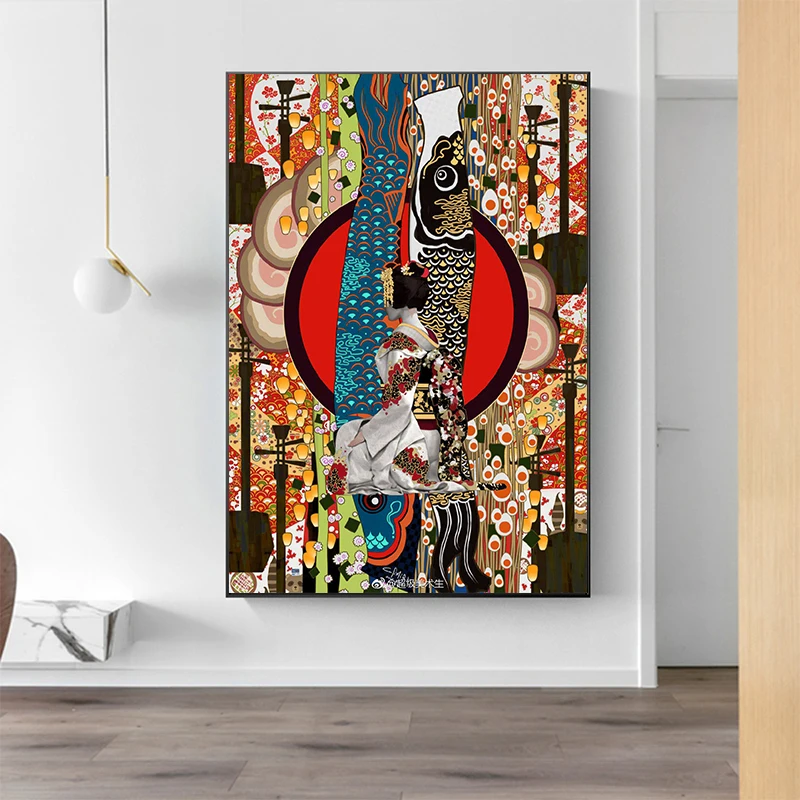 Japanese Art Canvas Painting Kimono Girl Woman Anime Illustration Picture for Bedroom Interior Home Decor Aesthetic Prints
Japanese Art Canvas Painting Kimono Girl Woman Anime Illustration Picture for Bedroom Interior Home Decor Aesthetic Prints
