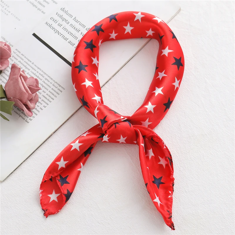 Women Scarf lady Wraps Elegant Floral Dot Spring Summer silk scarves square Head Neck Hair Tie Band Neckerchief bag skinny 2021
Women Scarf lady Wraps Elegant Floral Dot Spring Summer silk scarves square Head Neck Hair Tie Band Neckerchief bag skinny 2021