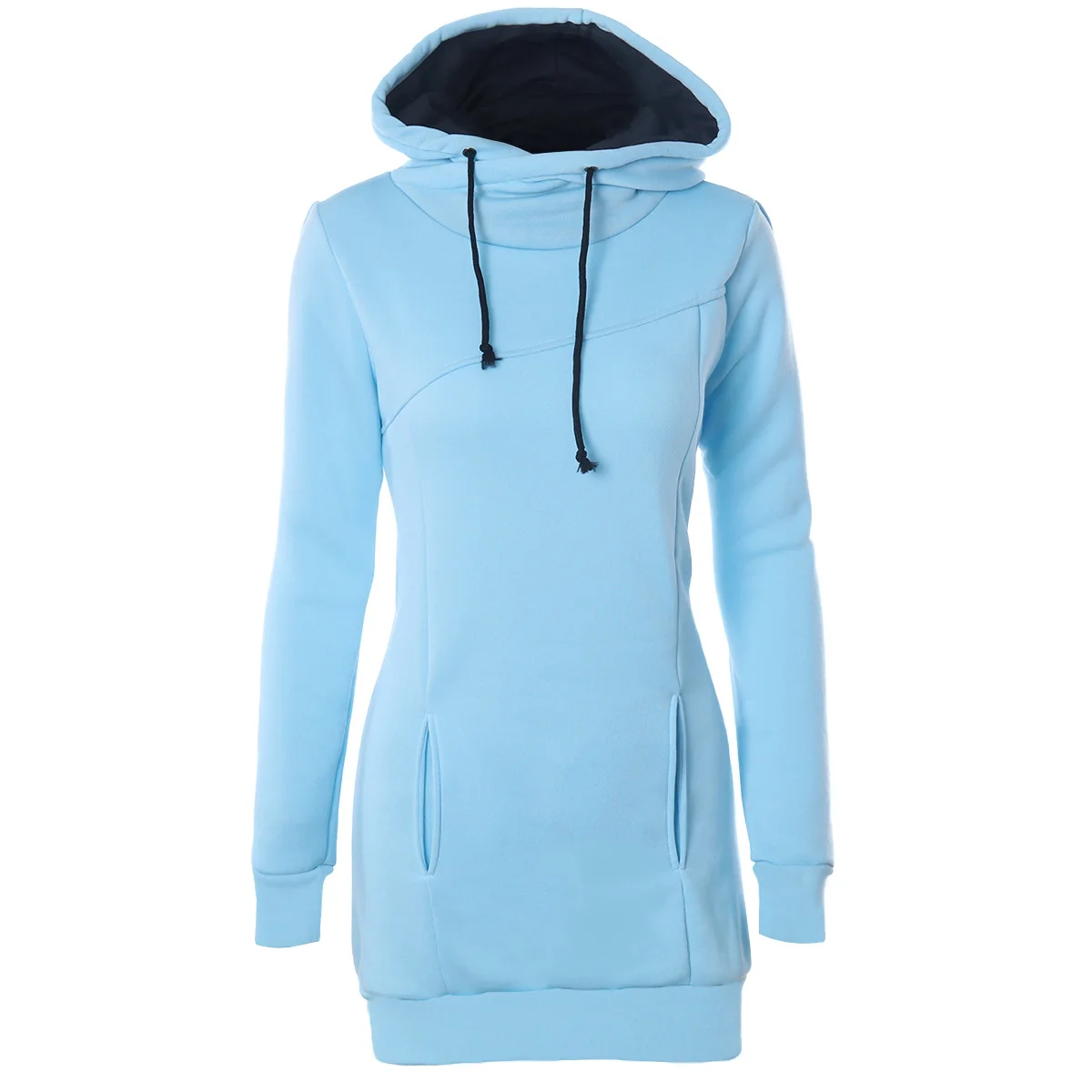 Women Hoodies Casual Black Plus Size Straight Hooded Solid Autumn Top High Street OL Female Fashion Winter Autumn Sweatshirts
Women Hoodies Casual Black Plus Size Straight Hooded Solid Autumn Top High Street OL Female Fashion Winter Autumn Sweatshirts