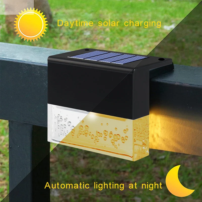 LED Solar Stair Lamp Outdoor Waterproof Pathway Garden Yard Patio Stairs Steps Fence Light Solar Decoration Lamps Warm/RGB
LED Solar Stair Lamp Outdoor Waterproof Pathway Garden Yard Patio Stairs Steps Fence Light Solar Decoration Lamps Warm/RGB