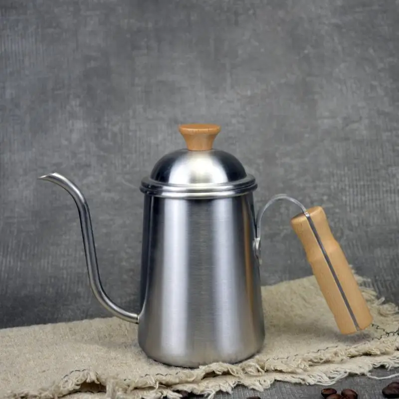 Pour Over Coffee Pot Gooseneck Kettle Stainless Steel 304 Filter Coffee Machine Home Cafeteras Kitchen Coffeeware ED50KH
Pour Over Coffee Pot Gooseneck Kettle Stainless Steel 304 Filter Coffee Machine Home Cafeteras Kitchen Coffeeware ED50KH