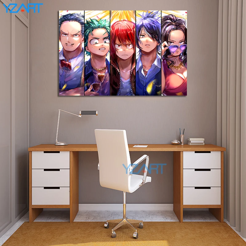 Canvas Art Japanese Anime Canvas Painting My Hero Academia Anime Boku No Hero Poster HD Print Wall Art for Living Room Decor
Canvas Art Japanese Anime Canvas Painting My Hero Academia Anime Boku No Hero Poster HD Print Wall Art for Living Room Decor