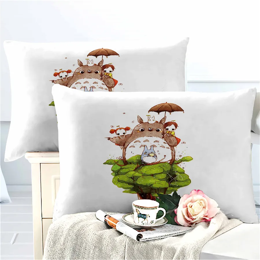 HELENGILI 3D Bedding Set Totoro Print Duvet Cover Set Bedcloth with Pillowcase Bed Set Home Textiles #LM20
HELENGILI 3D Bedding Set Totoro Print Duvet Cover Set Bedcloth with Pillowcase Bed Set Home Textiles #LM20