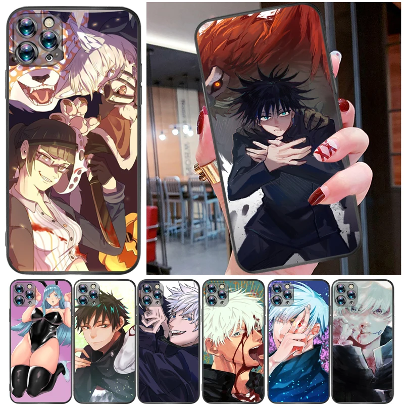 Jujutsu Kaisen Fushiguro Megumi Sukuna Satoru Gojo Yuji Itadori Phone Case For iPhone 11 Pro MAX Soft TPU Carcasa Back Cover
Jujutsu Kaisen Fushiguro Megumi Sukuna Satoru Gojo Yuji Itadori Phone Case For iPhone 11 Pro MAX Soft TPU Carcasa Back Cover
