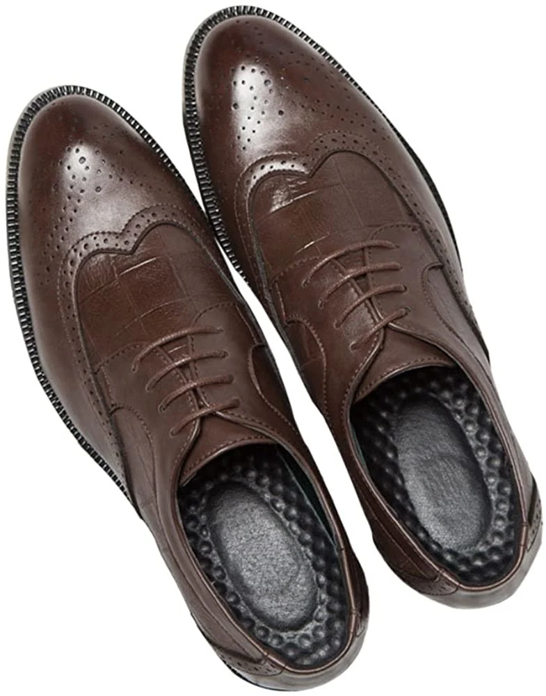 NXY Mens Casual Dress Shoes Wingtip Leather Lace up Oxford Shoes
NXY Mens Casual Dress Shoes Wingtip Leather Lace up Oxford Shoes