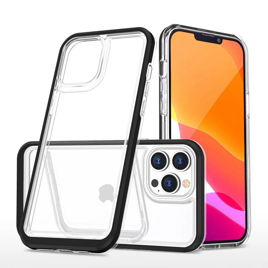 Transparent Phone Case For iPhone 13 Pro Max 13Mini Case Anti-knock Protective Cover For iPhone 12 Pro Max 11 Pro Max Case Coque
Transparent Phone Case For iPhone 13 Pro Max 13Mini Case Anti-knock Protective Cover For iPhone 12 Pro Max 11 Pro Max Case Coque