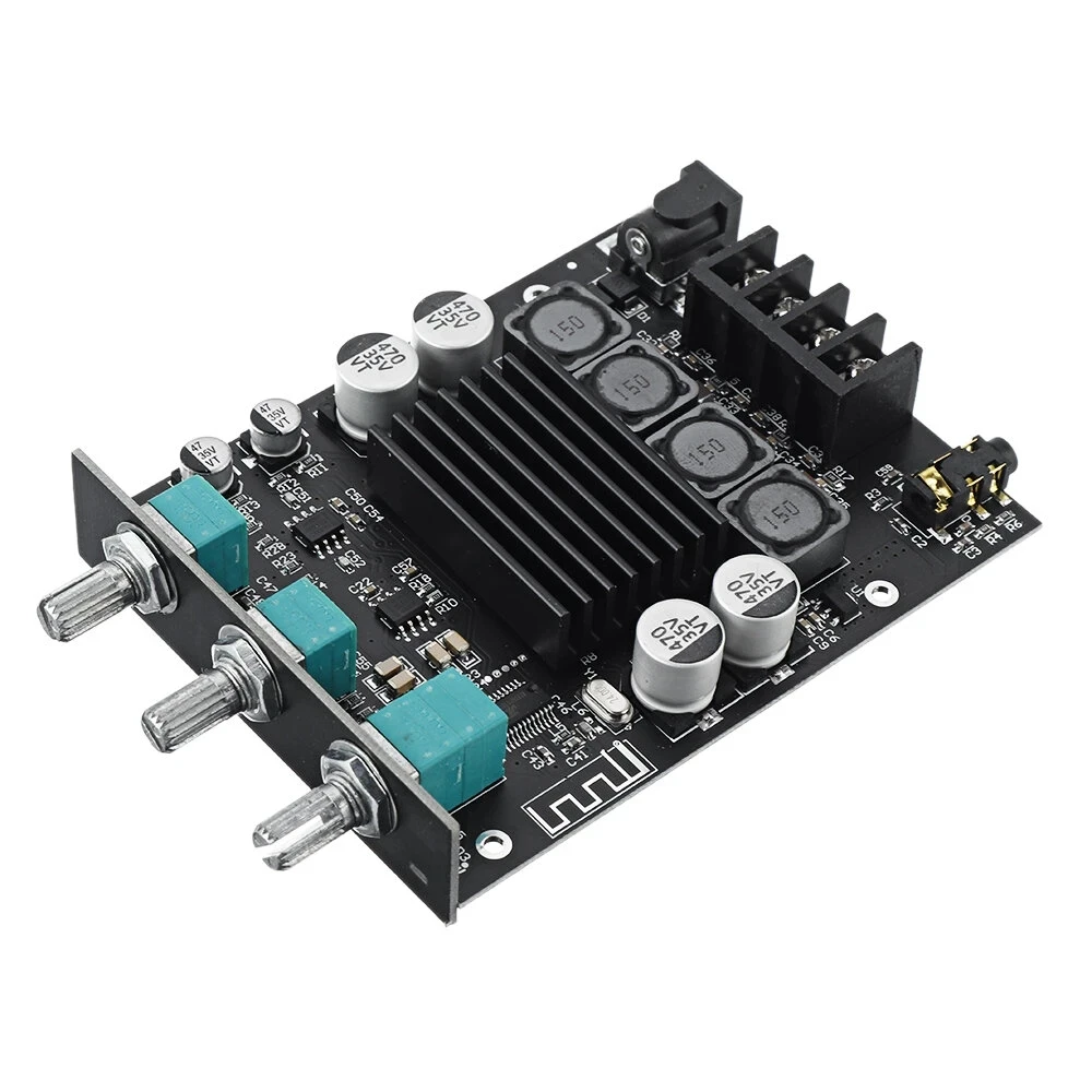 ZK-1002T 100W*2 High and Bass Adjustment bluetooth 5.0 Audio Power Amplifier Board Module Subwoofer Dual Channel Stereo
ZK-1002T 100W*2 High and Bass Adjustment bluetooth 5.0 Audio Power Amplifier Board Module Subwoofer Dual Channel Stereo