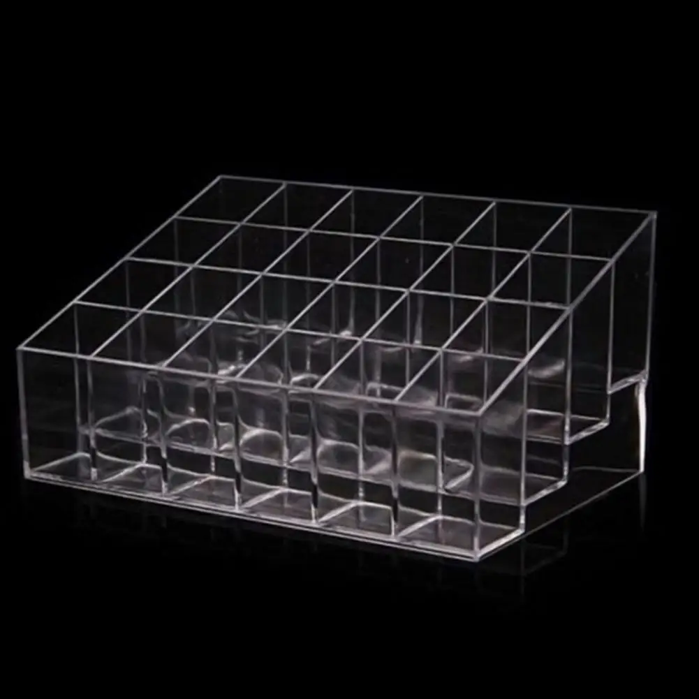 24 Grid Compartment Transparent Cosmetics Nail Polish Display Stand Lipstick Organizer Case Acrylic Makeup Storage Box
24 Grid Compartment Transparent Cosmetics Nail Polish Display Stand Lipstick Organizer Case Acrylic Makeup Storage Box
