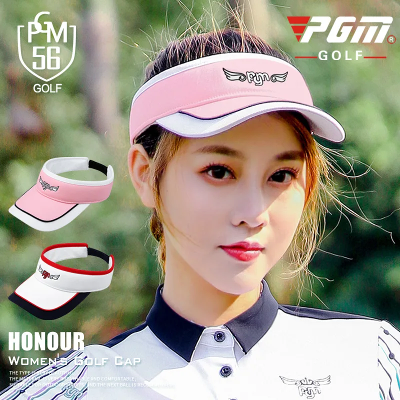 PGM Women Capless Breathable Hat Sun Visor Cap Breathable Sweat-Absorbing Ladies Summer Sunscreen Golf Sports Hat
PGM Women Capless Breathable Hat Sun Visor Cap Breathable Sweat-Absorbing Ladies Summer Sunscreen Golf Sports Hat