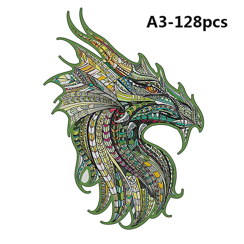 3D Wooden Jigsaw Puzzles for Adults Diy Dragon Puzzle Animal Shaped Creative Craft Toys for Children Fun Birthday Gift for Boys
3D Wooden Jigsaw Puzzles for Adults Diy Dragon Puzzle Animal Shaped Creative Craft Toys for Children Fun Birthday Gift for Boys