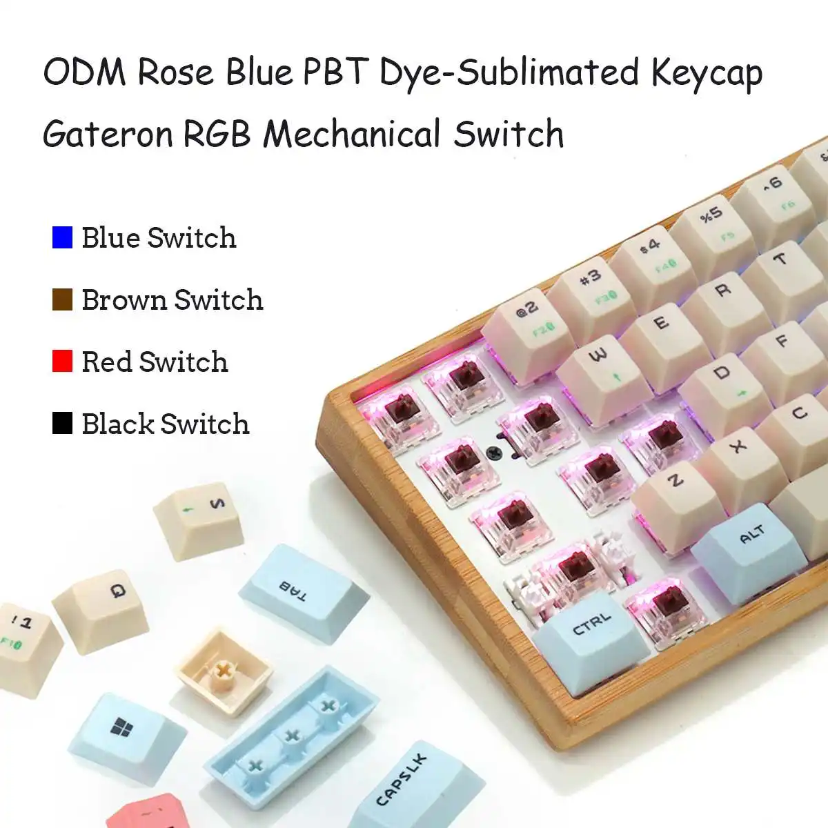 FEKER 61 Keys Wireless bluetooth 5.0 Type-C Bamboo 60% Mechanical Keyboard Gateron Switch RGB PBT Keycaps Gaming Keyboard
FEKER 61 Keys Wireless bluetooth 5.0 Type-C Bamboo 60% Mechanical Keyboard Gateron Switch RGB PBT Keycaps Gaming Keyboard