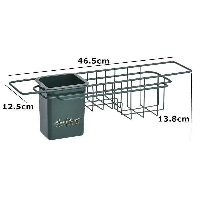 Telescopic Sink Drain Rack Soap Sponge Rag Shelf Tableware Brush Storage Basket Faucet Holder Kitchen Cleaning Accessories
Telescopic Sink Drain Rack Soap Sponge Rag Shelf Tableware Brush Storage Basket Faucet Holder Kitchen Cleaning Accessories