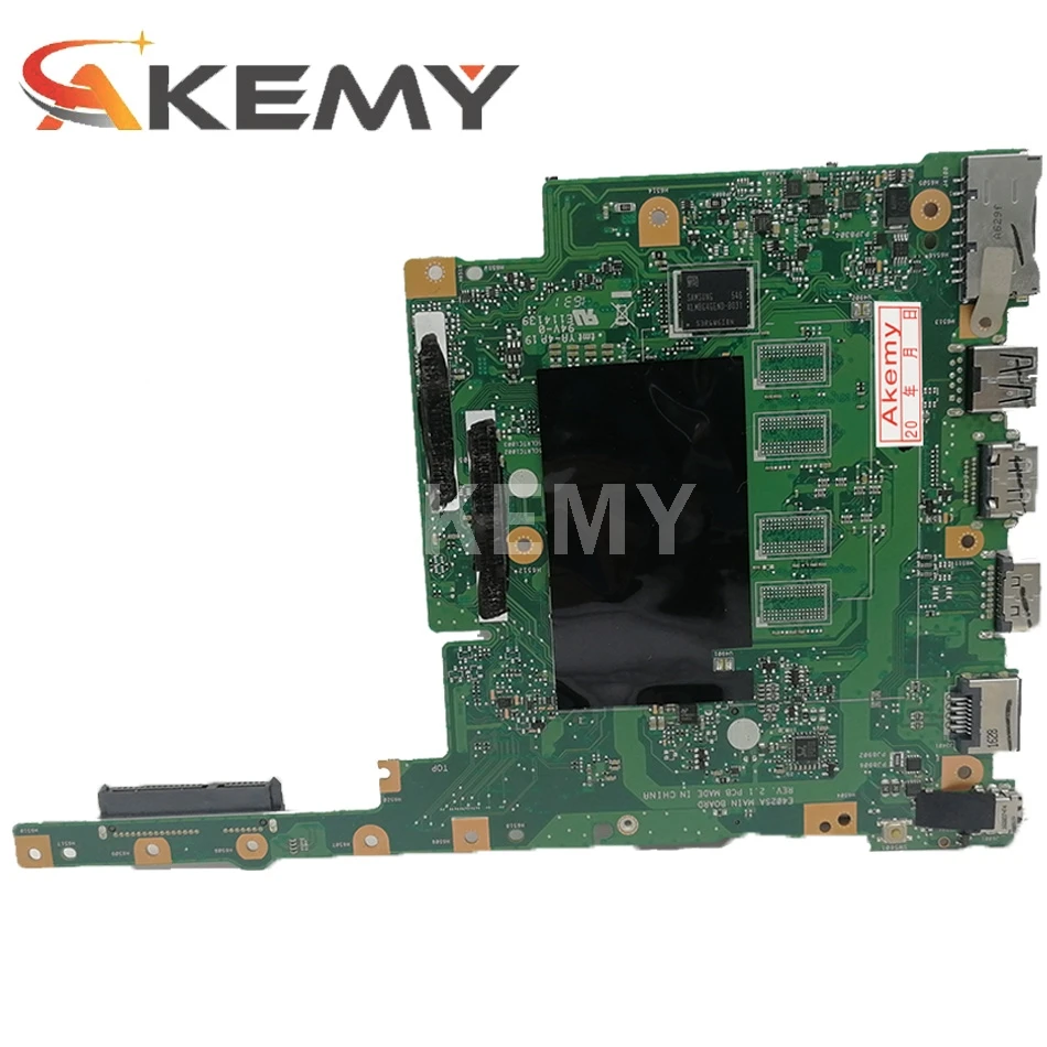 Akemy E502SA Motherboard For ASUS E402S E502S E402SA E502SA R417S Laotop Mainboard with N3150U-CPU 2GB-RAM 64G-SSD
Akemy E502SA Motherboard For ASUS E402S E502S E402SA E502SA R417S Laotop Mainboard with N3150U-CPU 2GB-RAM 64G-SSD