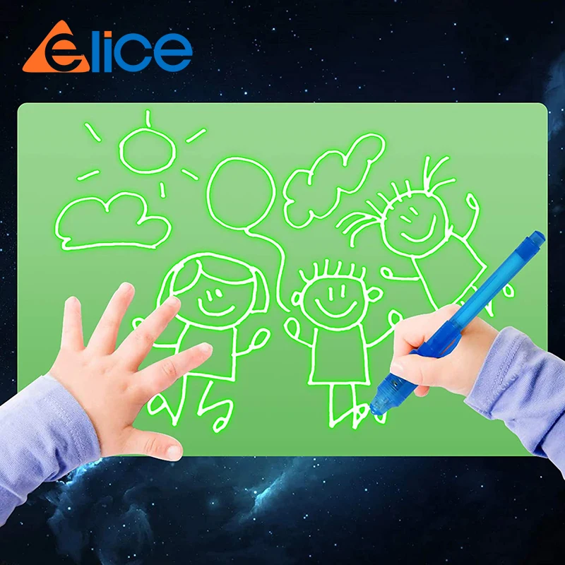 Fun Drawing Pad Board Glow in Dark with Light drawing board for Kids luminous drawing board Educational Toy Painting Board
Fun Drawing Pad Board Glow in Dark with Light drawing board for Kids luminous drawing board Educational Toy Painting Board