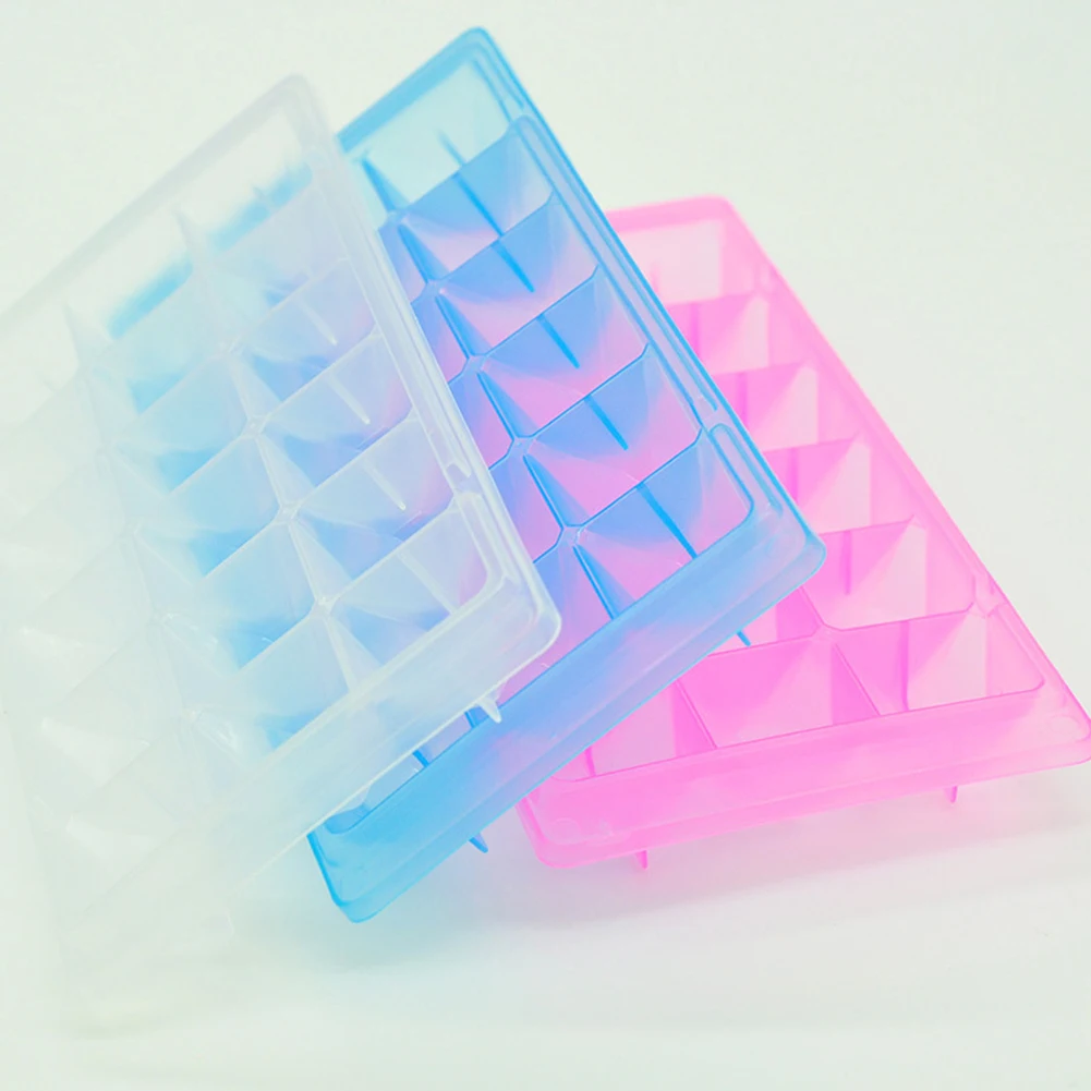 Ice Cube Tray 18 Grids Creative With Lid And Shovel Ice Storage Box Whiskey Highball Cocktail Or Liqueur Glasses Dropshipping
Ice Cube Tray 18 Grids Creative With Lid And Shovel Ice Storage Box Whiskey Highball Cocktail Or Liqueur Glasses Dropshipping