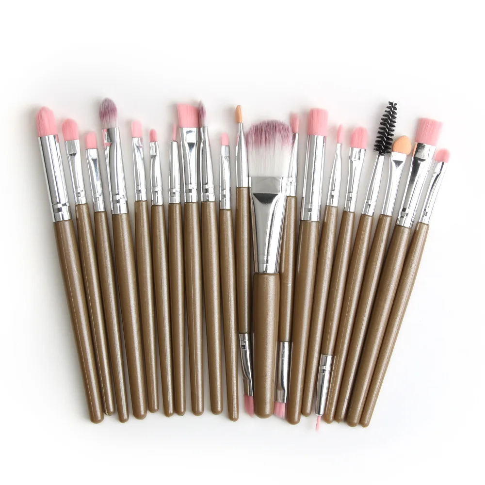 20 Pieces Makeup Brushes Cosmetic Powder Eye Shadow Foundation Blush Blending Beauty Make Up Brush Maquiagem
20 Pieces Makeup Brushes Cosmetic Powder Eye Shadow Foundation Blush Blending Beauty Make Up Brush Maquiagem