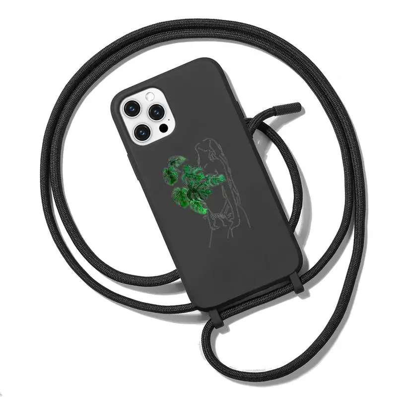 Black line art Abstract Phone Case Necklace Lanyard for iPhone 12 11 8 7 se 2020 mini pro X XS XR MAX Plus
Black line art Abstract Phone Case Necklace Lanyard for iPhone 12 11 8 7 se 2020 mini pro X XS XR MAX Plus