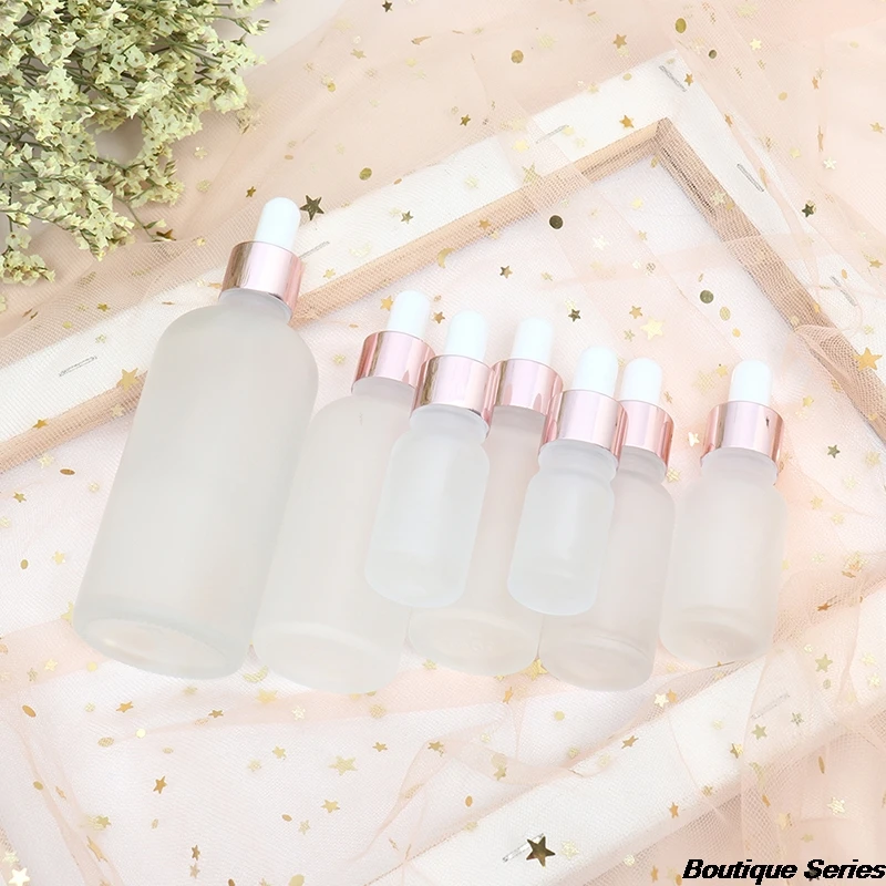 Frosted Delicate Essential Oil Bottle with Plastic Head Dropper Clear Dispensing Bottle
Frosted Delicate Essential Oil Bottle with Plastic Head Dropper Clear Dispensing Bottle