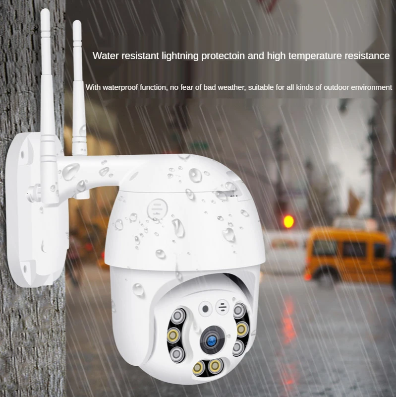 Smart wifi wireless IP camera outdoor high-definition surveillance camera CCTV camera home network camera
Smart wifi wireless IP camera outdoor high-definition surveillance camera CCTV camera home network camera