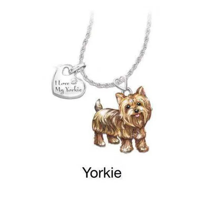 New Fashion Cartoon Pet Dog Necklace Love Letter Pendant Necklace Women Rhinestone Silver Color Romantic Party Jewelry Gift
New Fashion Cartoon Pet Dog Necklace Love Letter Pendant Necklace Women Rhinestone Silver Color Romantic Party Jewelry Gift