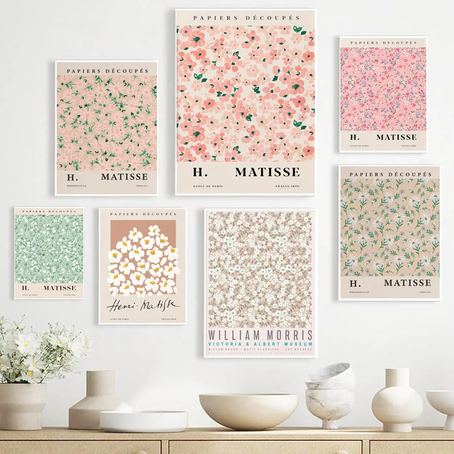Matisse William Morris Flower Market Abstract Wall Art Canvas Painting Nordic Posters And Prints Decor Pictures For Living Room
Matisse William Morris Flower Market Abstract Wall Art Canvas Painting Nordic Posters And Prints Decor Pictures For Living Room