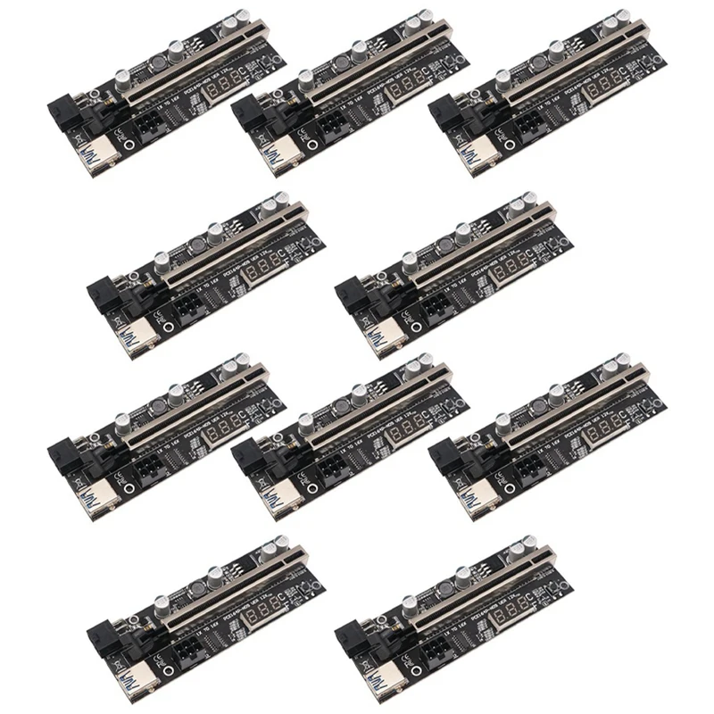 10 шт., Удлинительный кабель для видеокарты VER12X, PCIE адаптер, 1X до 16X, графическая плата расширения для майнинга биткоинов
10 шт., Удлинительный кабель для видеокарты VER12X, PCIE адаптер, 1X до 16X, графическая плата расширения для майнинга биткоинов