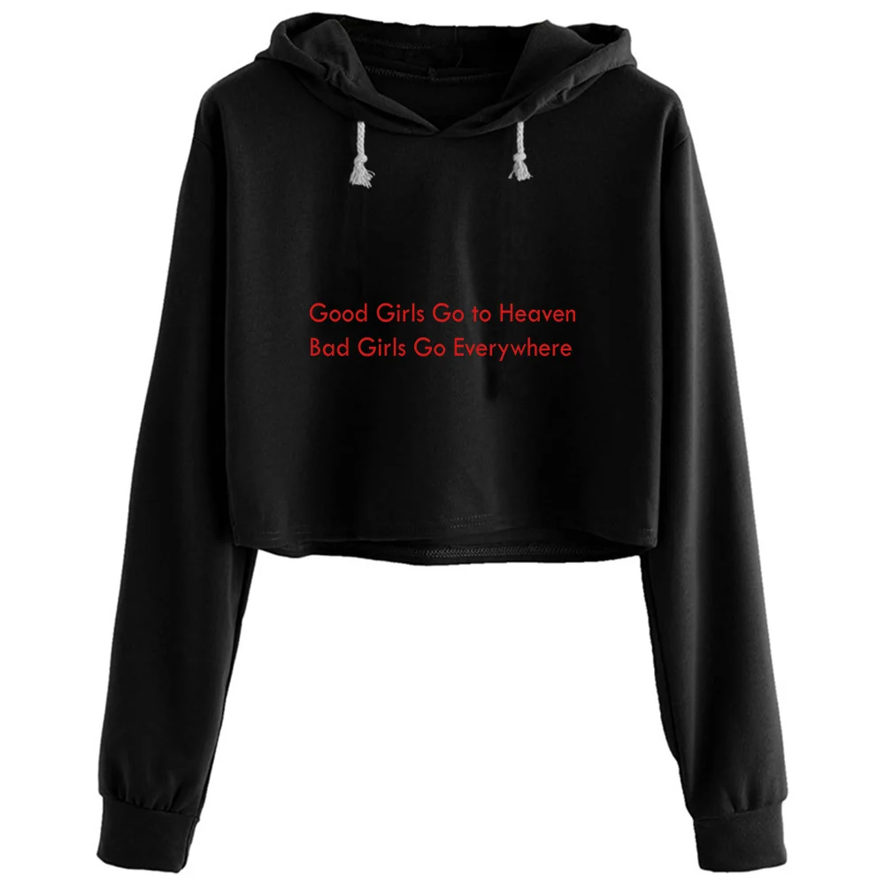 Good Girls Bad Girls Crop Hoodies Women Anime Emo Aesthetic Kpop Pullover For Girls
Good Girls Bad Girls Crop Hoodies Women Anime Emo Aesthetic Kpop Pullover For Girls