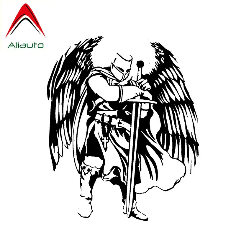 Aliauto Creative Car Sticker Handsome Warrior Knight Angel Decal Covering The Body Silhouette Vinyl Black/Silver,12cm*15cm
Aliauto Creative Car Sticker Handsome Warrior Knight Angel Decal Covering The Body Silhouette Vinyl Black/Silver,12cm*15cm