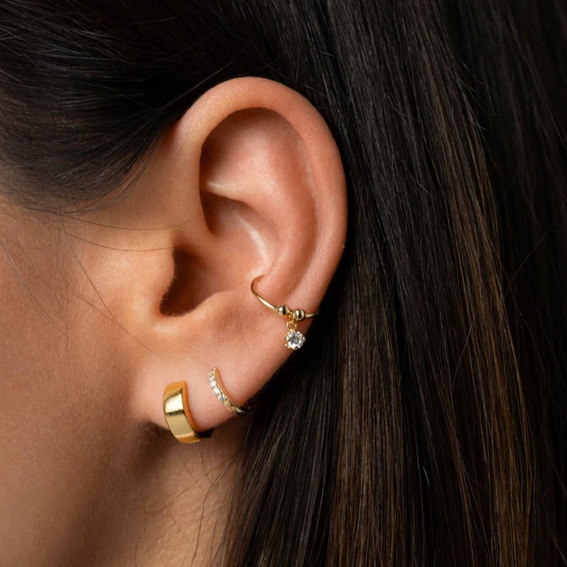 KOJ 925 Sterling Silvers Small Hoop Earrings Zircon Piercing Earrings Bijoux Femme Fashion Jewelry Korean 925 Hoop Earrings 
KOJ 925 Sterling Silvers Small Hoop Earrings Zircon Piercing Earrings Bijoux Femme Fashion Jewelry Korean 925 Hoop Earrings