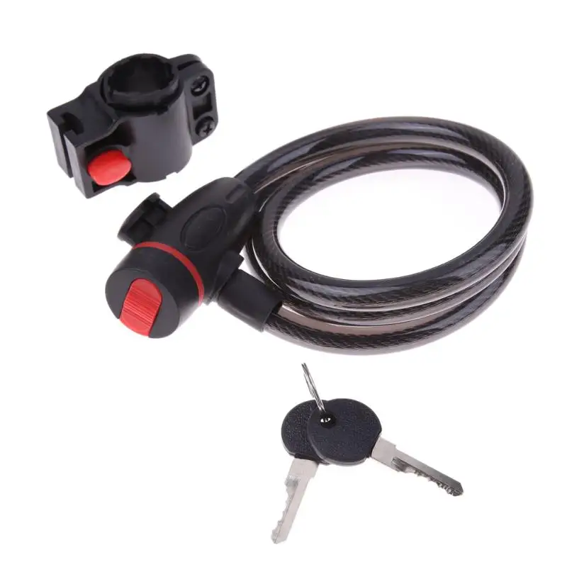 Universal Anti-Theft Bike Bicycle Lock Stainless Steel Cable Coil For Castle Motorcycle Cycle MTB Bike Security Lock With 2 Key
Universal Anti-Theft Bike Bicycle Lock Stainless Steel Cable Coil For Castle Motorcycle Cycle MTB Bike Security Lock With 2 Key