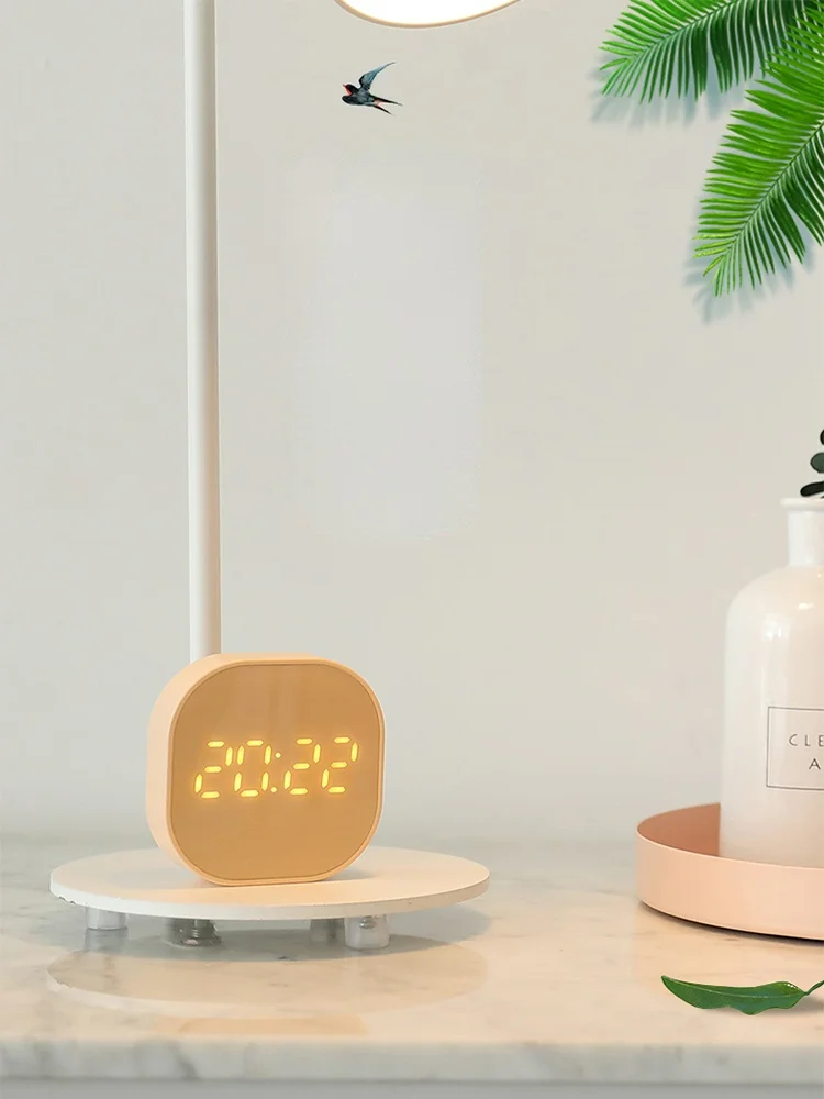Digital Usb Alarm Clock Smart Night Lights Wake Up Light Modern Mini Alarm Clock Lcd Led Despertador Desk Decoration BS50AC
Digital Usb Alarm Clock Smart Night Lights Wake Up Light Modern Mini Alarm Clock Lcd Led Despertador Desk Decoration BS50AC