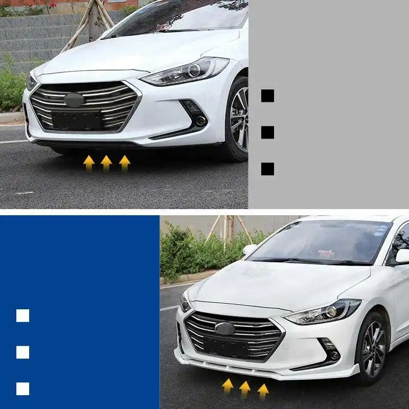 Coche Vehicle Protector Accessories Front Bumper Lip Decoration Car Sticker Spoiler Auto Styling Moulding FOR Hyundai Elantra
Coche Vehicle Protector Accessories Front Bumper Lip Decoration Car Sticker Spoiler Auto Styling Moulding FOR Hyundai Elantra