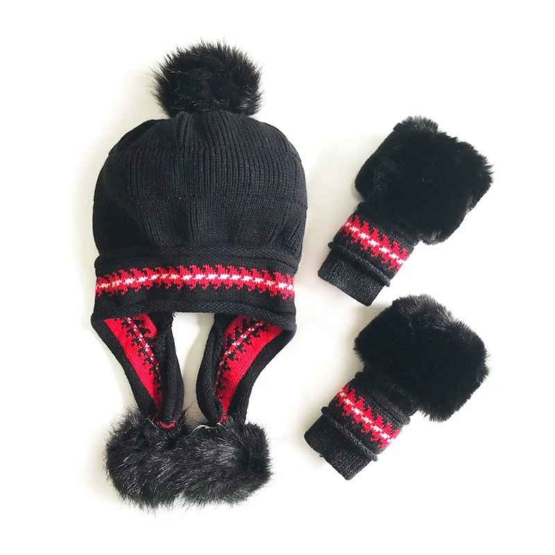 KENSHELLEY 2pc Top Sale Winter Hat Glove Set Women Outside Windproof Beanie Glove Set Thicken Wool Plain Beanie Glove Scarf Set
KENSHELLEY 2pc Top Sale Winter Hat Glove Set Women Outside Windproof Beanie Glove Set Thicken Wool Plain Beanie Glove Scarf Set