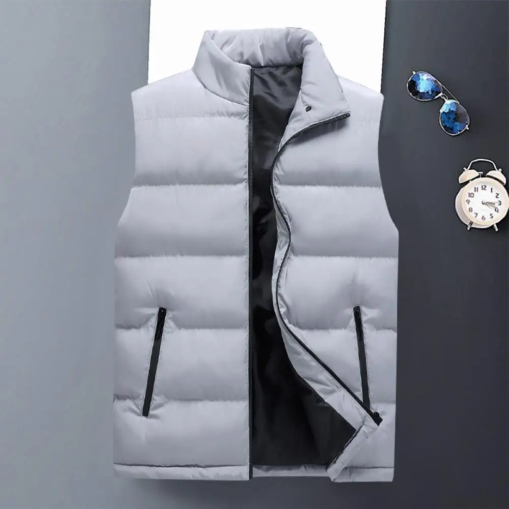 Hot Sale Breathable Men Vest Large Pocket Polyester Warm Thick Men Waistcoat for Winter
Hot Sale Breathable Men Vest Large Pocket Polyester Warm Thick Men Waistcoat for Winter