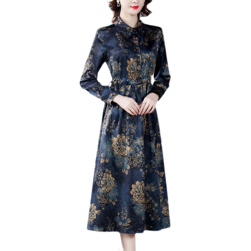 COIGARSAM 4XL Plus Size Full Sleeve Women dress New Spring Dresses Red Green Blue 8077
COIGARSAM 4XL Plus Size Full Sleeve Women dress New Spring Dresses Red Green Blue 8077
