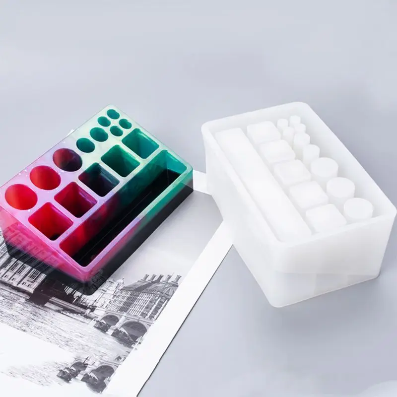DIY crystal Epoxy Resin mold silicone rectangular square round lipstick storage box Mold hand made mirror jewelry Making
DIY crystal Epoxy Resin mold silicone rectangular square round lipstick storage box Mold hand made mirror jewelry Making