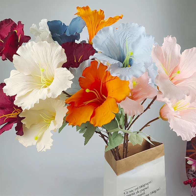 1pc Hibiscus artificial silk flowers wedding party hotel home window flower arrangement photography props
1pc Hibiscus artificial silk flowers wedding party hotel home window flower arrangement photography props