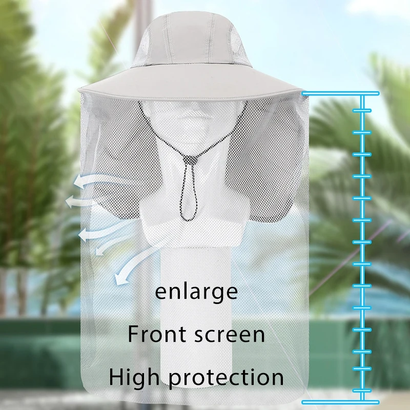 Shawl Sun Hat With Sunscreen Mosquito Veil Increase Brim Sun Hat Uv Protection Neck Sun Hat Fishing Cap Outdoor
Shawl Sun Hat With Sunscreen Mosquito Veil Increase Brim Sun Hat Uv Protection Neck Sun Hat Fishing Cap Outdoor