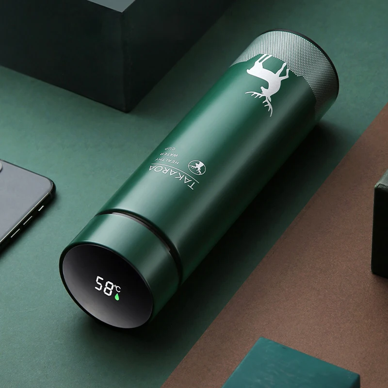 Smart Christmas Elk Thermos Bottle 500ml Vacuum Flasks For Home Stainless Steel Thermal Mug Temperature Display Cups New Year
Smart Christmas Elk Thermos Bottle 500ml Vacuum Flasks For Home Stainless Steel Thermal Mug Temperature Display Cups New Year