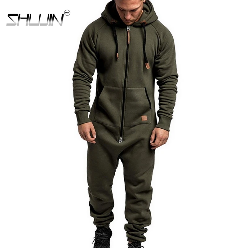 2021 Male Jumpsuit Cotton Splicing Solid Color Casual Men's Clothing Hoodie Print Zipper Sweatshirts One Piece Playsuit
2021 Male Jumpsuit Cotton Splicing Solid Color Casual Men's Clothing Hoodie Print Zipper Sweatshirts One Piece Playsuit