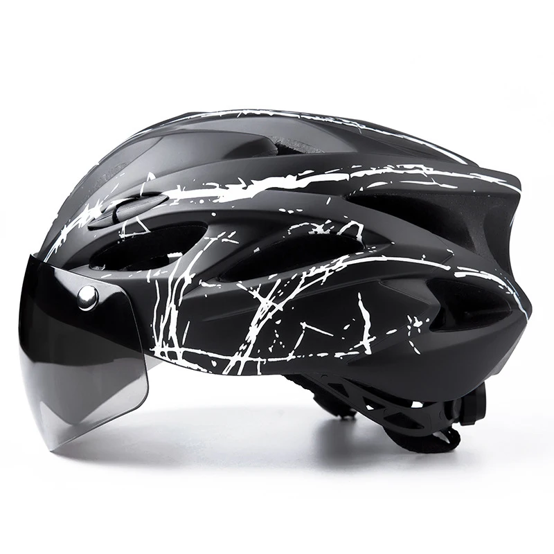 Professional Men Women Cycling Helmet With Removable Lens MTB Bicycle Helmet S Size 52cm-58cm M Size 56cm-62cm Bicycle Helmet
Professional Men Women Cycling Helmet With Removable Lens MTB Bicycle Helmet S Size 52cm-58cm M Size 56cm-62cm Bicycle Helmet