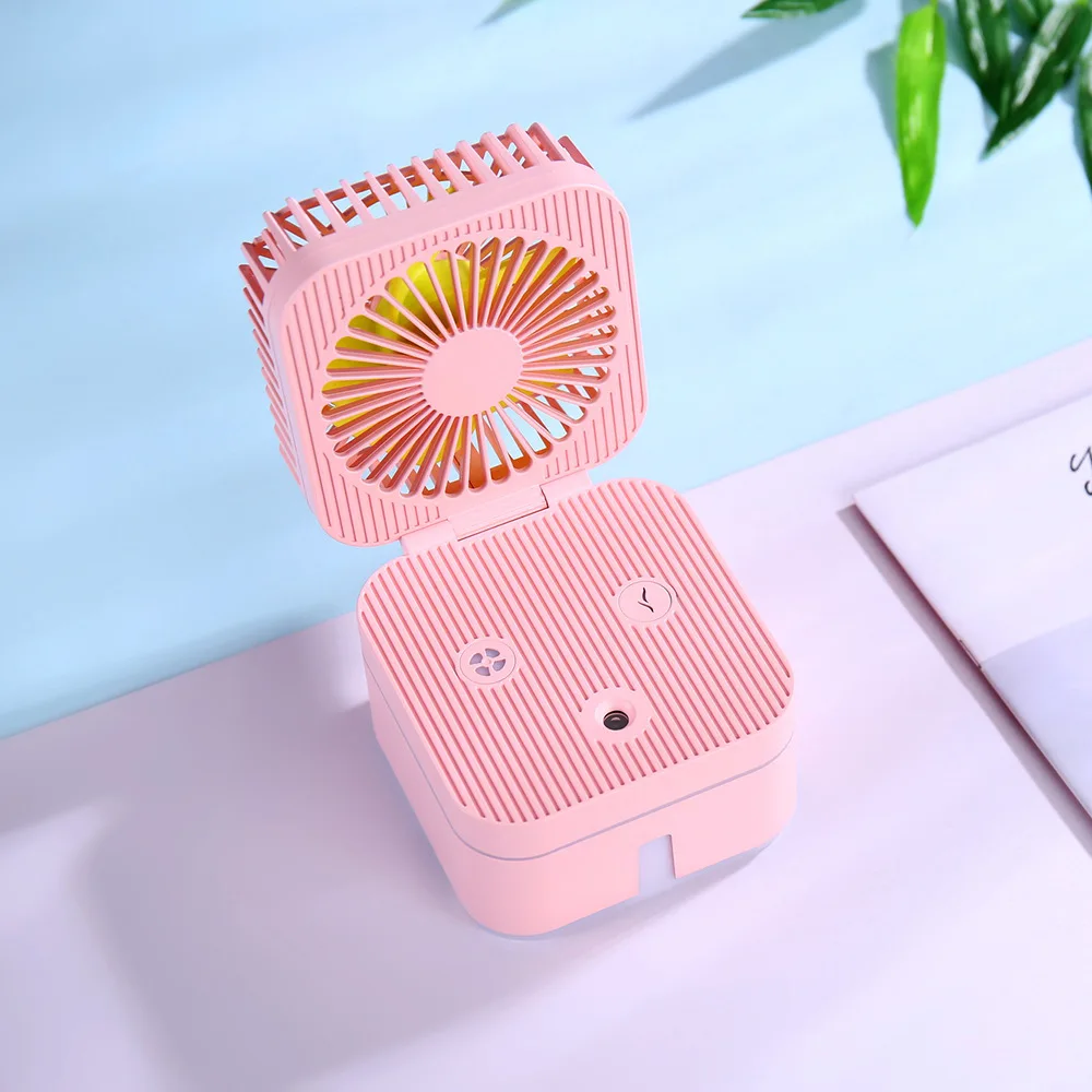 Portable Humidifier Fan 3 Modes USB Rechargeable Air Cooler Fans with LED Light Work Home Low Noise Automatic Power-off
Portable Humidifier Fan 3 Modes USB Rechargeable Air Cooler Fans with LED Light Work Home Low Noise Automatic Power-off