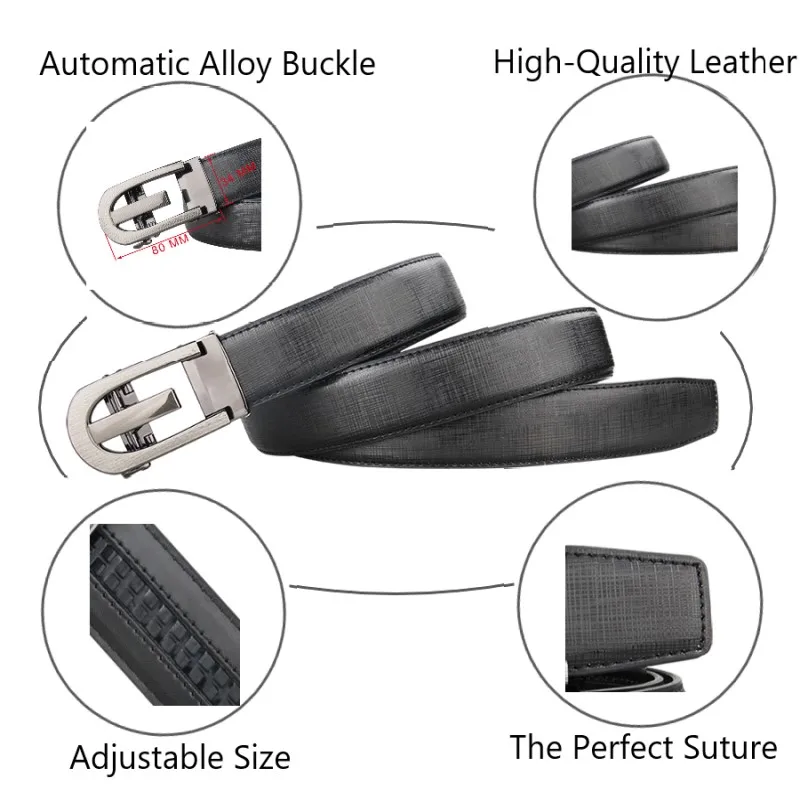 High Quality Cowhide genuine Leather Belt For Men 3.5cm width Mens G Automatic Buckle Brand Luxury Black Brown mens belts | Аксессуары