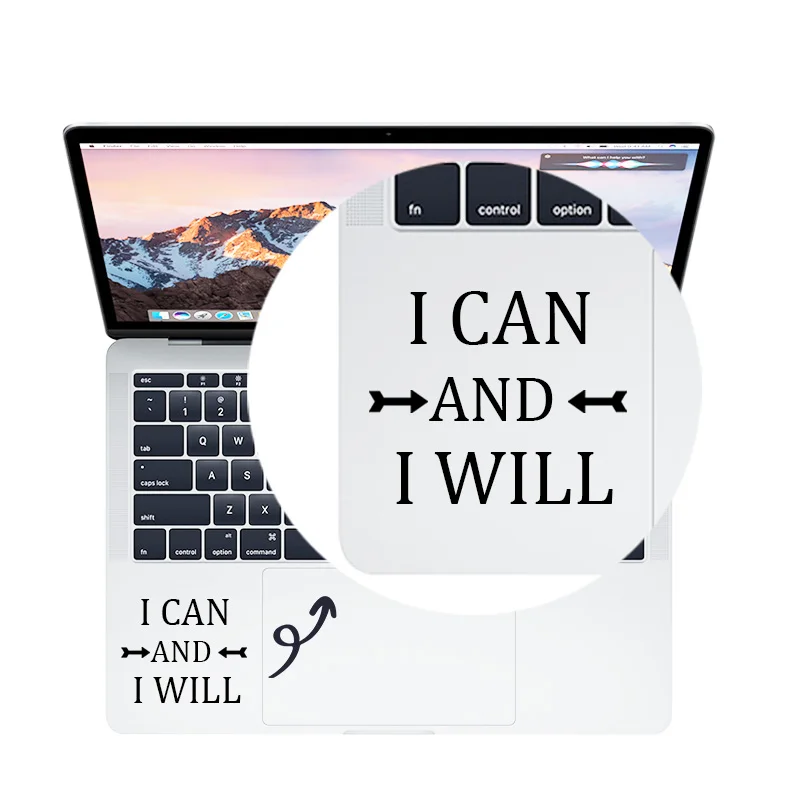 Я могу сказать стикер для ноутбука MacBook Air Pro Retina 11 12 13 14 15 дюймов Mac Book Skin наклейка